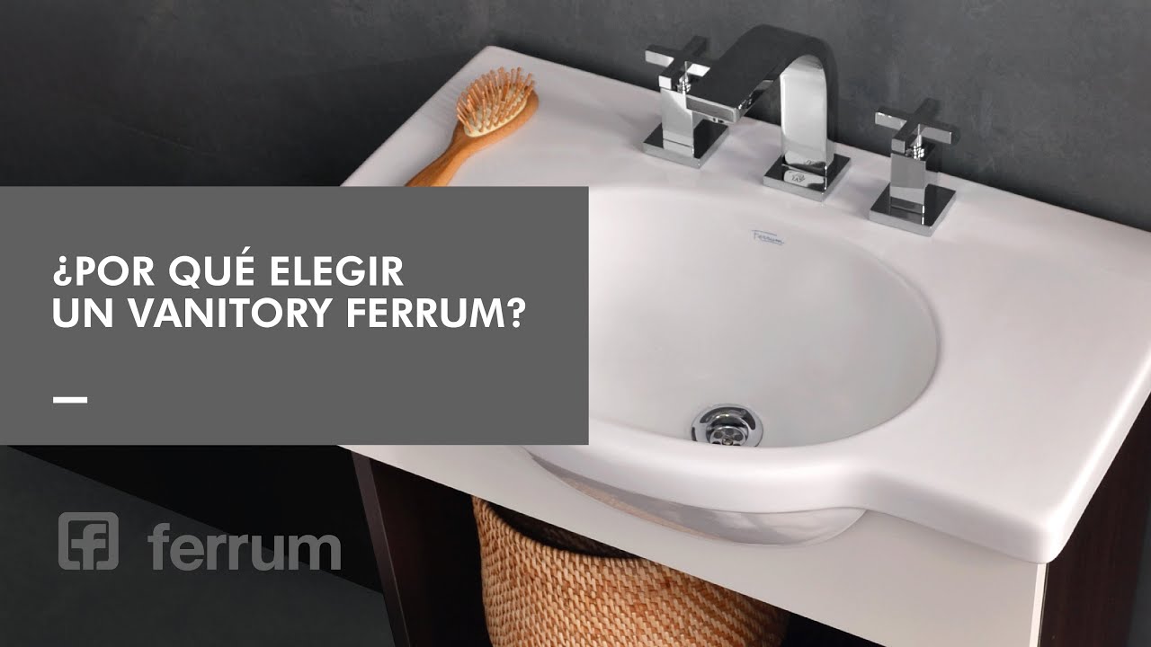 ¿Por qué elegir un vanitory Ferrum? 🛁✨