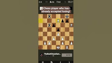 Chess player who has already accepted losing! #chess #games #player #friends