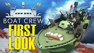 FIRST LOOK at PACIFIC WAR Naval Action Strategy Game! | Boat Crew screenshot 2