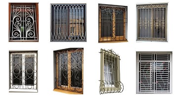 Modern & Stylish MS Window Grill Designs | Durable & Secure Window Grills | Part-01