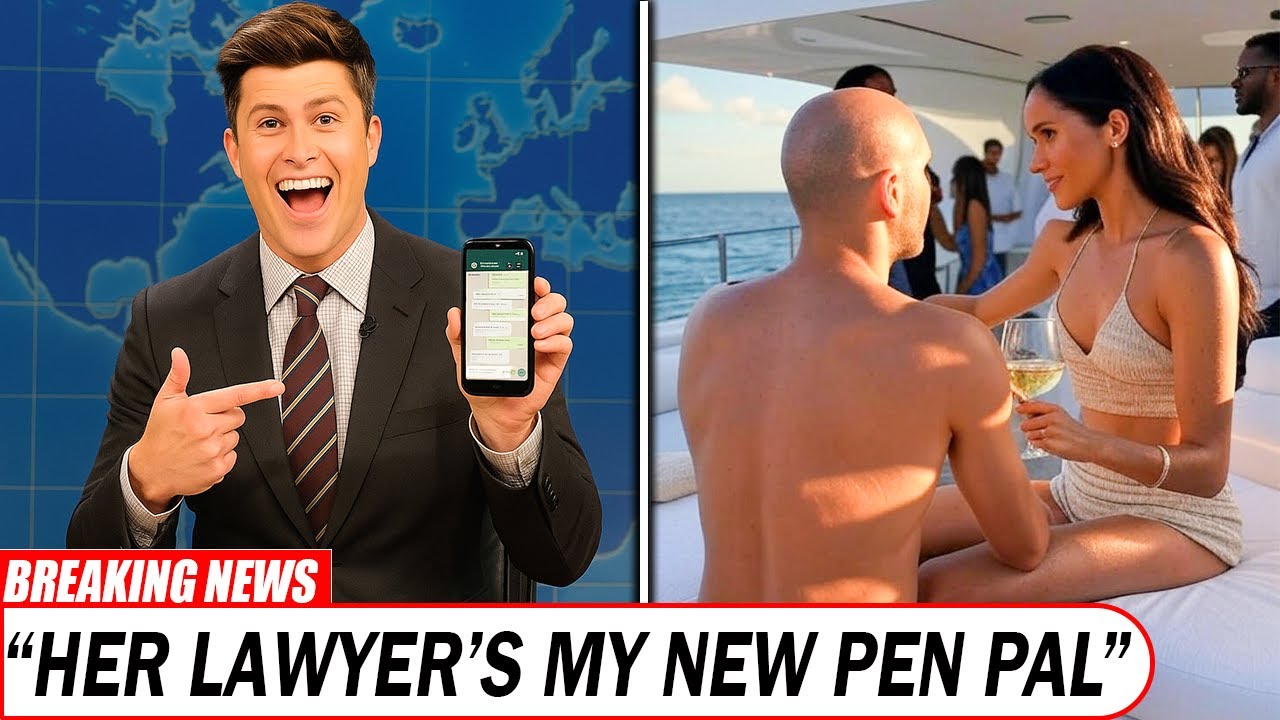 Colin Jost LEAKS Meghan Markle’s PR Team Threats After Yacht Girl