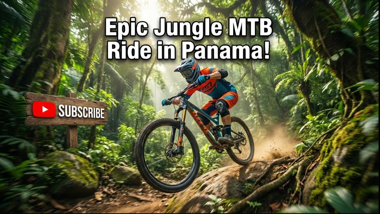 Shredding Jungle MTB Trails in Panama | Scenic & Wild | Scenic Rainforest Ride  Would You Ride This?