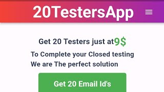 Famous Get 20 Testers for 14 days for Google play closed testing Net Worth