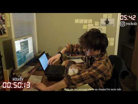 [ambient sounds] study with me live pomodoro 60min(1 hour)/10min