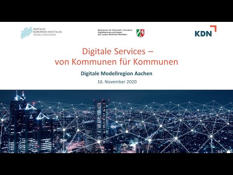 Digitale Services – von Kommunen für Kommunen | Digitale Modellregion Aachen