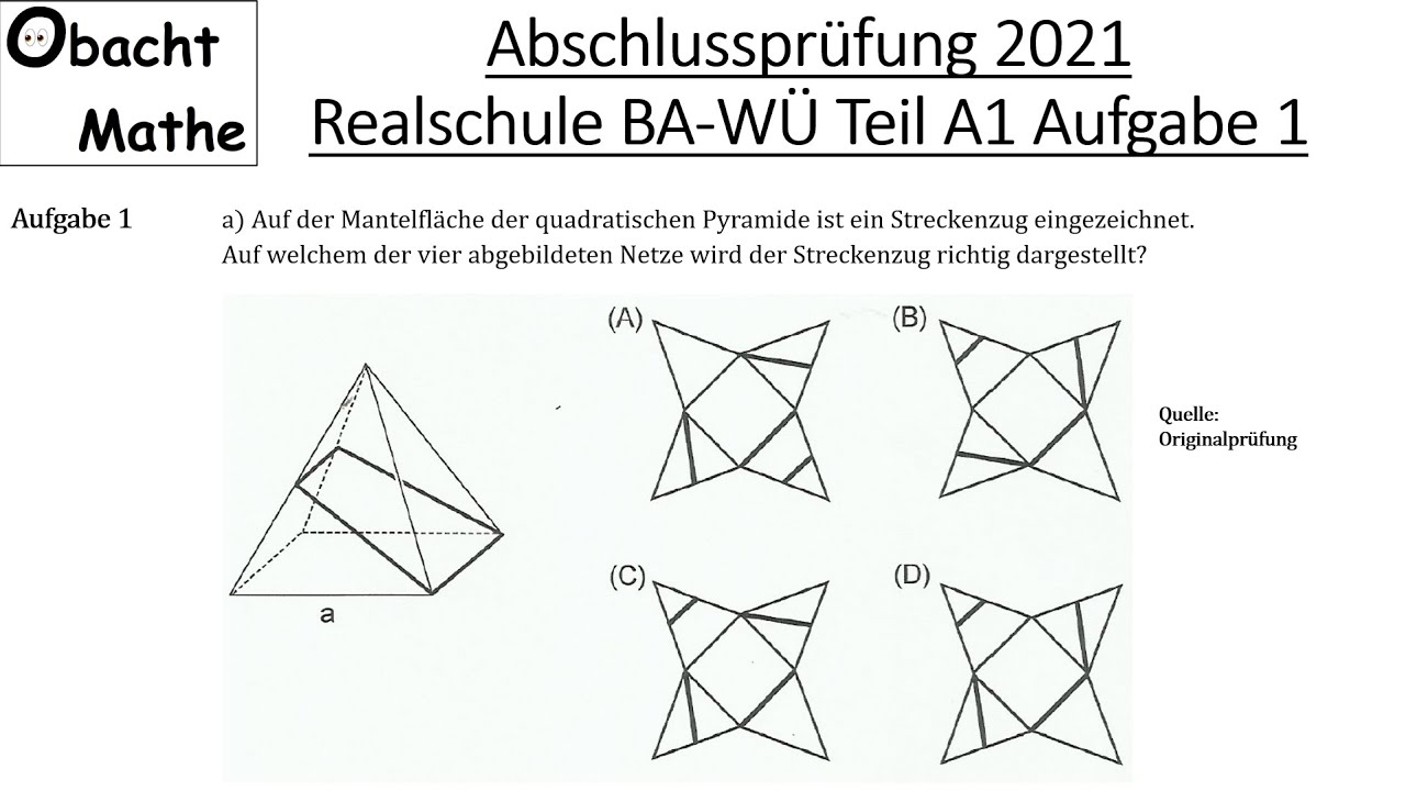 Mathe Abschlussprüfung Realschule Baden-württemberg Pdf www.youtube.com