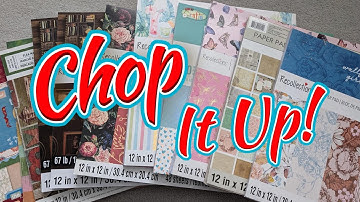 Chop It Up! ✂️ Turn 12x12 Paper Into 3 EASY Pockets – More Fun Ideas to Use Up Patterned Papers!