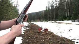 ✅out😳Winchester mod 1892 replica Chiappa 45 colt cal mare’s leg with some flip cocking #youtube