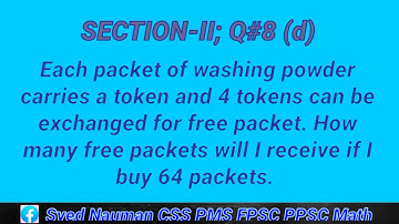 Solution of CSS GENERAL ABILITY Competitive Exams-2019 SECTION-II; Q#8 (d)