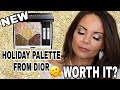 DIOR HOLIDAY GOLDEN SNOW PALETTE REVIEW