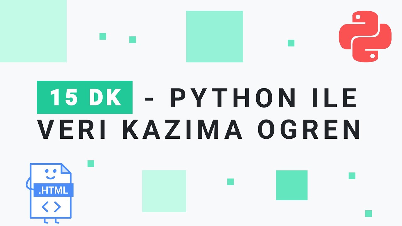 Python ile Veri Kazıma Öğren