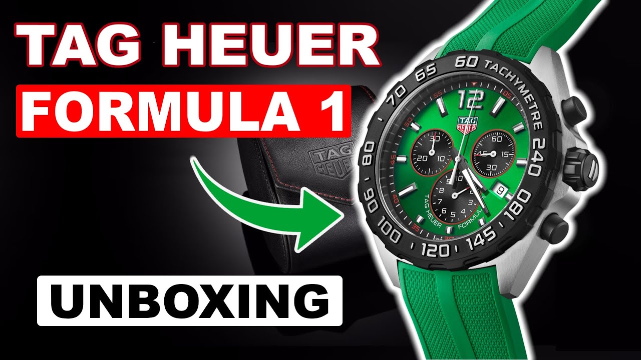 TAG HEUER FORMULA 1 X SENNA ref CAZ101AJ.FC6487 unboxing and