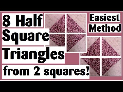 Half-Square Triangle Ruler Set #2