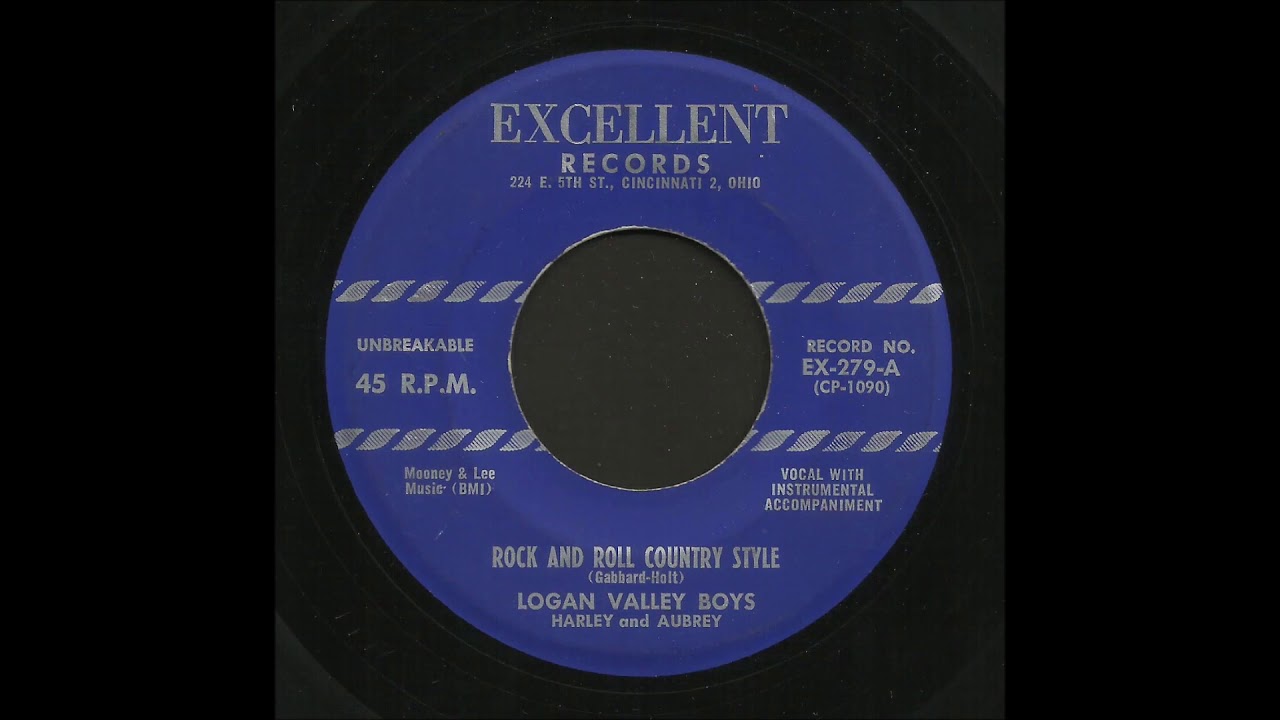 Logan Valley Boys - Rock And Roll Country Style - Bluegrass 45