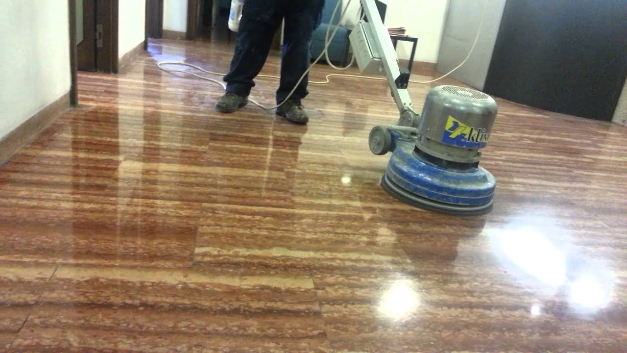 Lucidatura pavimento in marmo con metodo della cristallizzazione ... Come si lucida il parquet