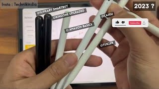 Amazon basics vs Kingone vs Tukzer vs Flipkart vs Case U | Best Apple Pencil alternative 2023?