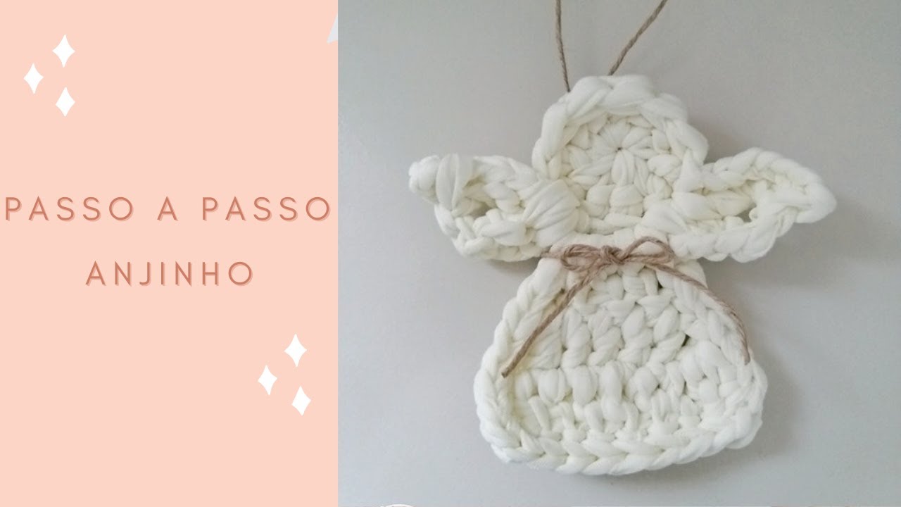 Passo a Passo Anjinho de fio de malha