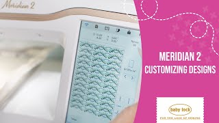 New With the Meridian 2: Customizing Design Feature!