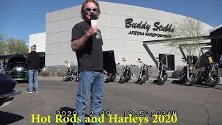 Hot Rods and Harleys 2020 at Buddy Stubbs