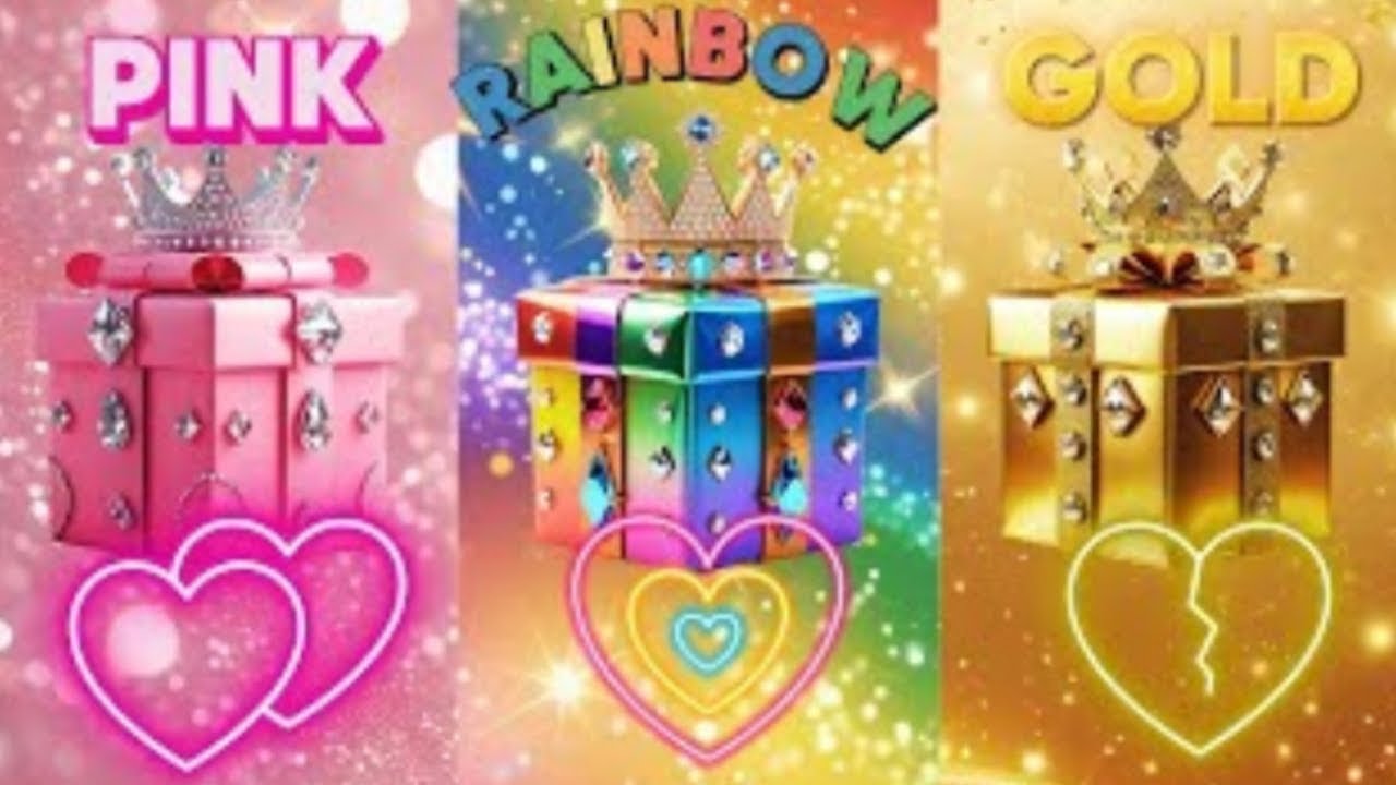 Choose your gift 🎁✨️||3 gift box challenge  2 good and 1 bad 