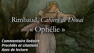 🔎 Rimbaud, 𝘓𝘦𝘴 𝘊𝘢𝘩𝘪𝘦𝘳𝘴 𝘥𝘦 𝘋𝘰𝘶𝘢𝘪 — « Ophélie » (explication linéaire)