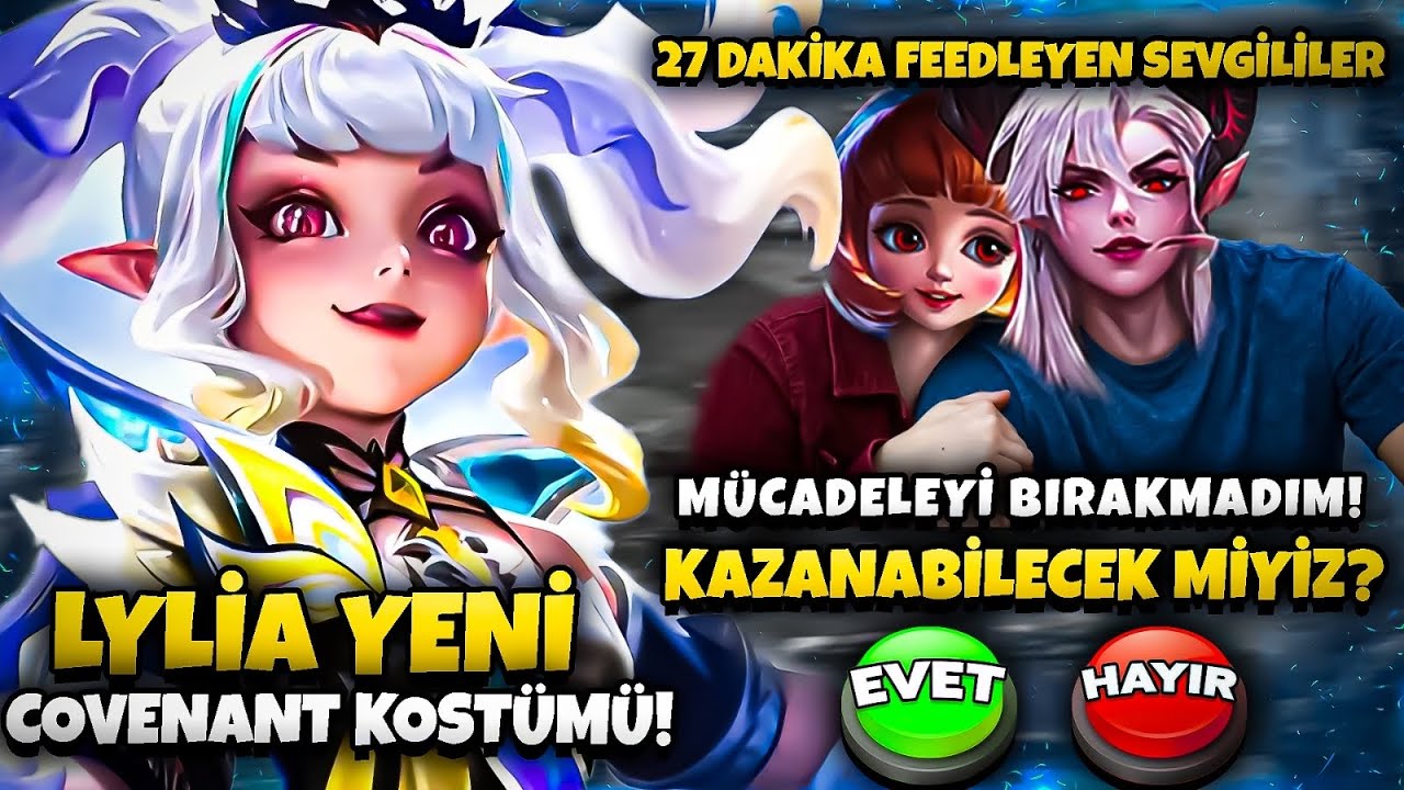27 DAKİKA BOYUNCA FEEDLEYEN TAKIMDA MÜCADELEYİ BIRAKMAYIP KAZANABİLECEK MİYİZ? LYLİA COVENANT KOSTÜM