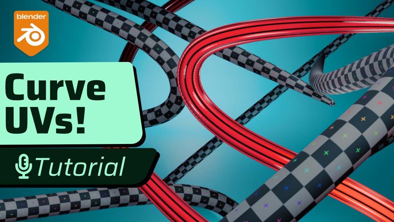 Perfect Procedural UV Setup for Curves in Blender Geo Nodes - YouTube