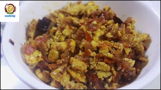 egg scrambled masala/scrambled eggs/egg burji masala/egg recipes