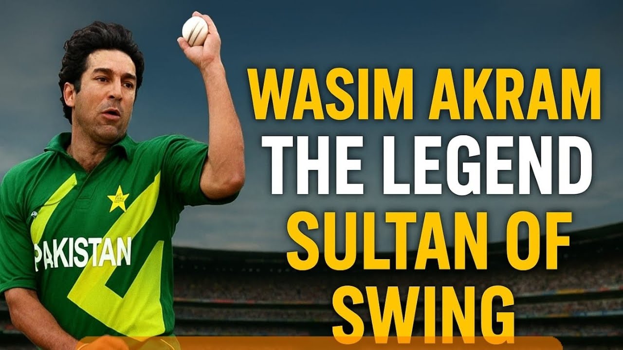 Waseem Akram – The Legend | Sultan of Swing | Pakistan ka Fakhar 🏏🔥 ...