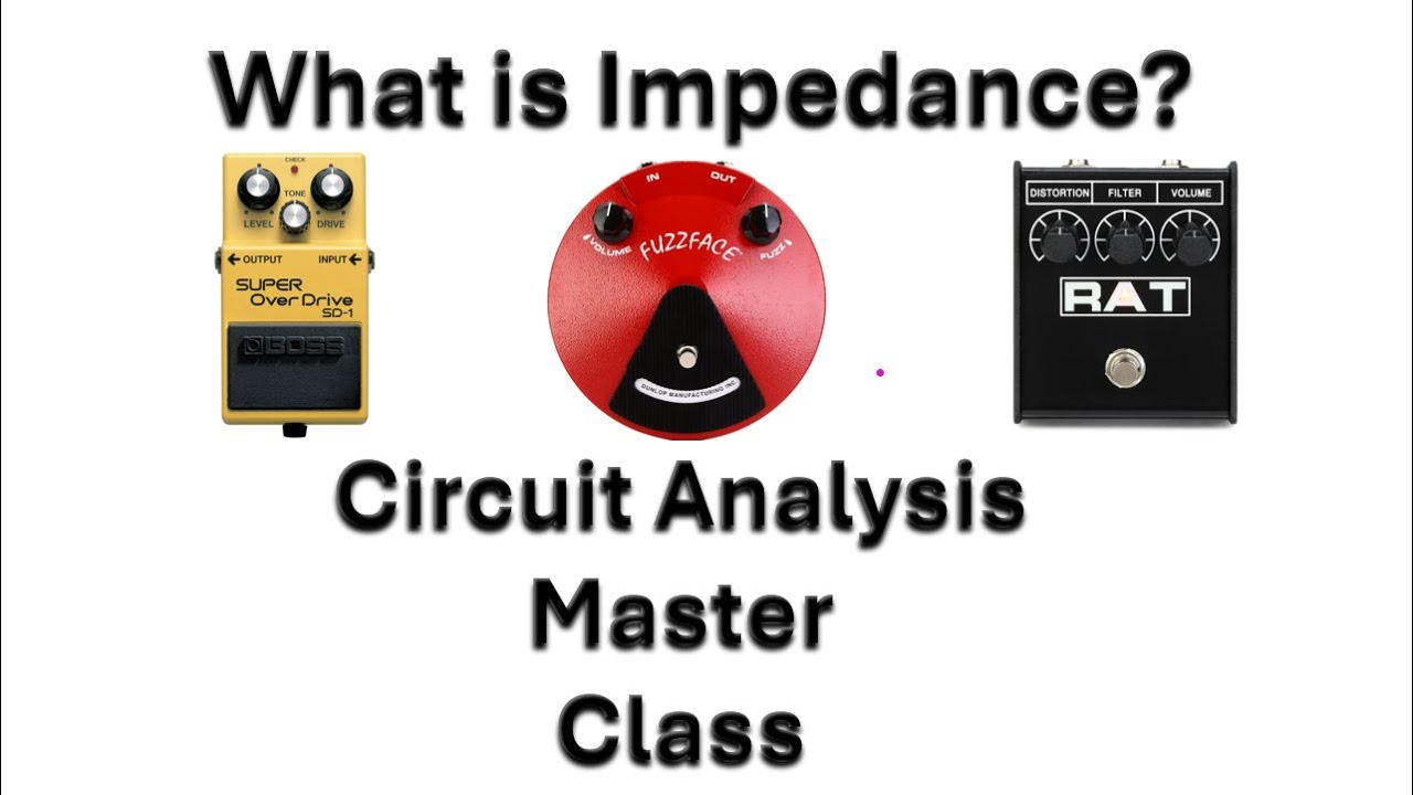 Designing Dirt Pedals - Impedance and Frequency Response review of Boss, Rat and Fuzz Face.