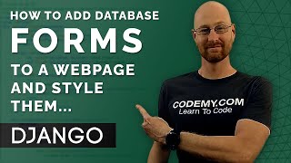 How To Add Database Forms To A Web Page - Django Wednesdays #7