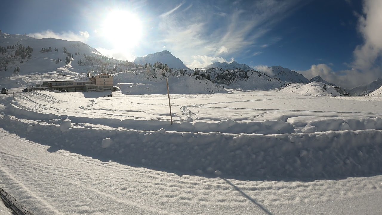 Warth-Schröcken Parkplatz Salober