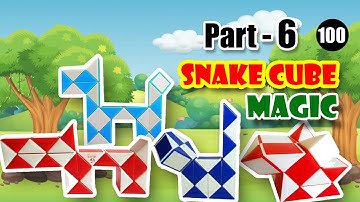 Snake cube video part-6 ! How to Solve Rubik