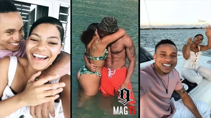 Rotimi & Christina Rogers Baecation Before Their B...