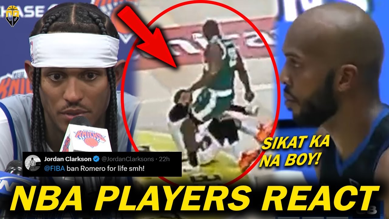 NagREACT NBA players sa ginawa ng Meralco Import sa Pinoy sa Dubai! Nick Demusis vs Ismael Romero