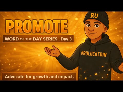 🔥 Day 3 – PROMOTE | Word of the Day Series 🔥