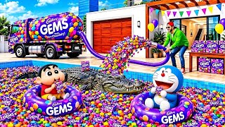 Jack Aur Shinchan Ko Mila GEMS House 💥 - INDIAN THEFT AUTO SIMULATOR