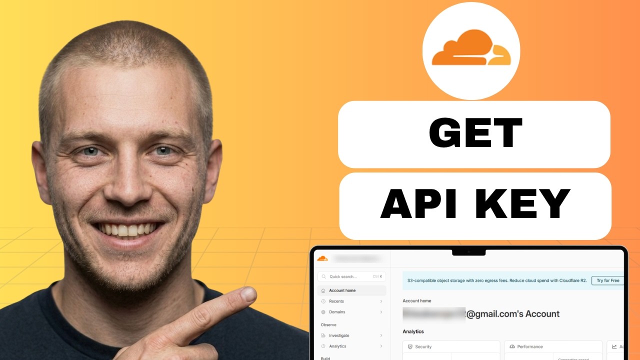 How to get global API key in Cloudflare (full guide 2026) - YouTube