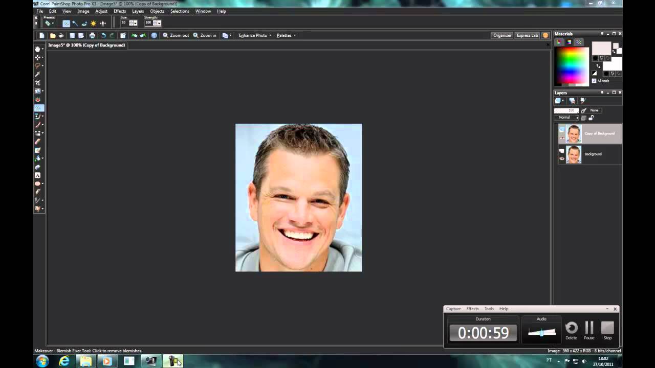 Corel Paint Shop Pro X3 Rugas e Manchas Como Remover YouTube
