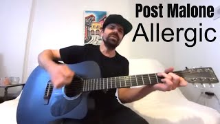 Allergic  Post Malone acoustic Cover By Joel Goguen
