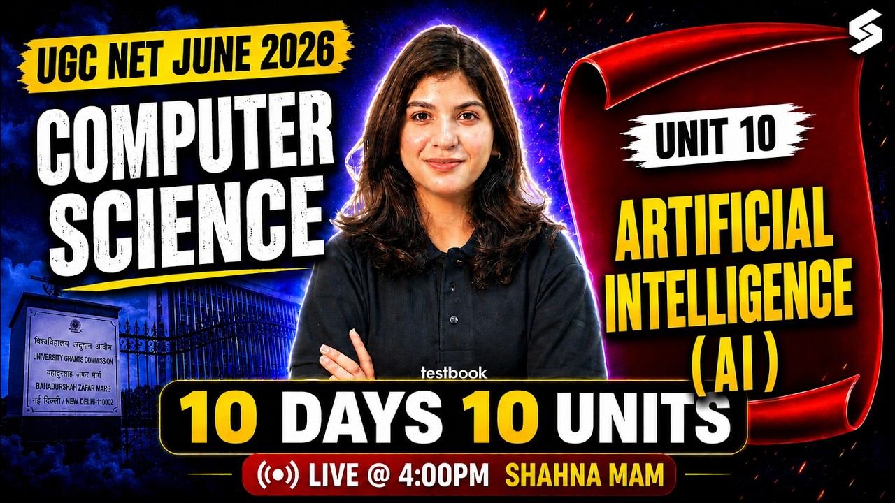 UGC NET Computer Science Unit 10 | Artificial Intelligence UGC NET Computer Science By Shahna Mam
