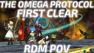 [FF14 6.3] The Omega Protocol (Ultimate) RDM PoV - First Clear (Week 2/World 18th)