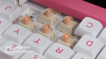 New Upgrades  MCHOSE X75 V2 Custom Mechanical Keyboard for Office & Gaming #keyboard #setup #gaming