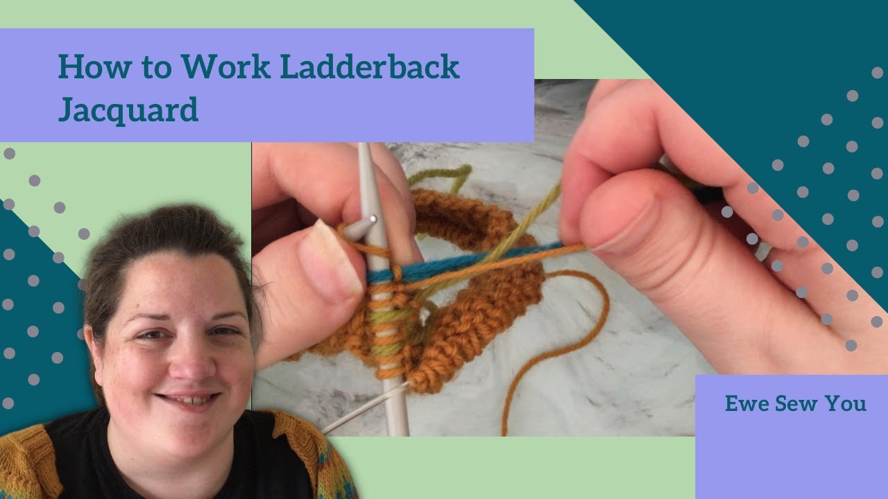 How to Work Ladderback Jacquard (a float management technique). YouTube
