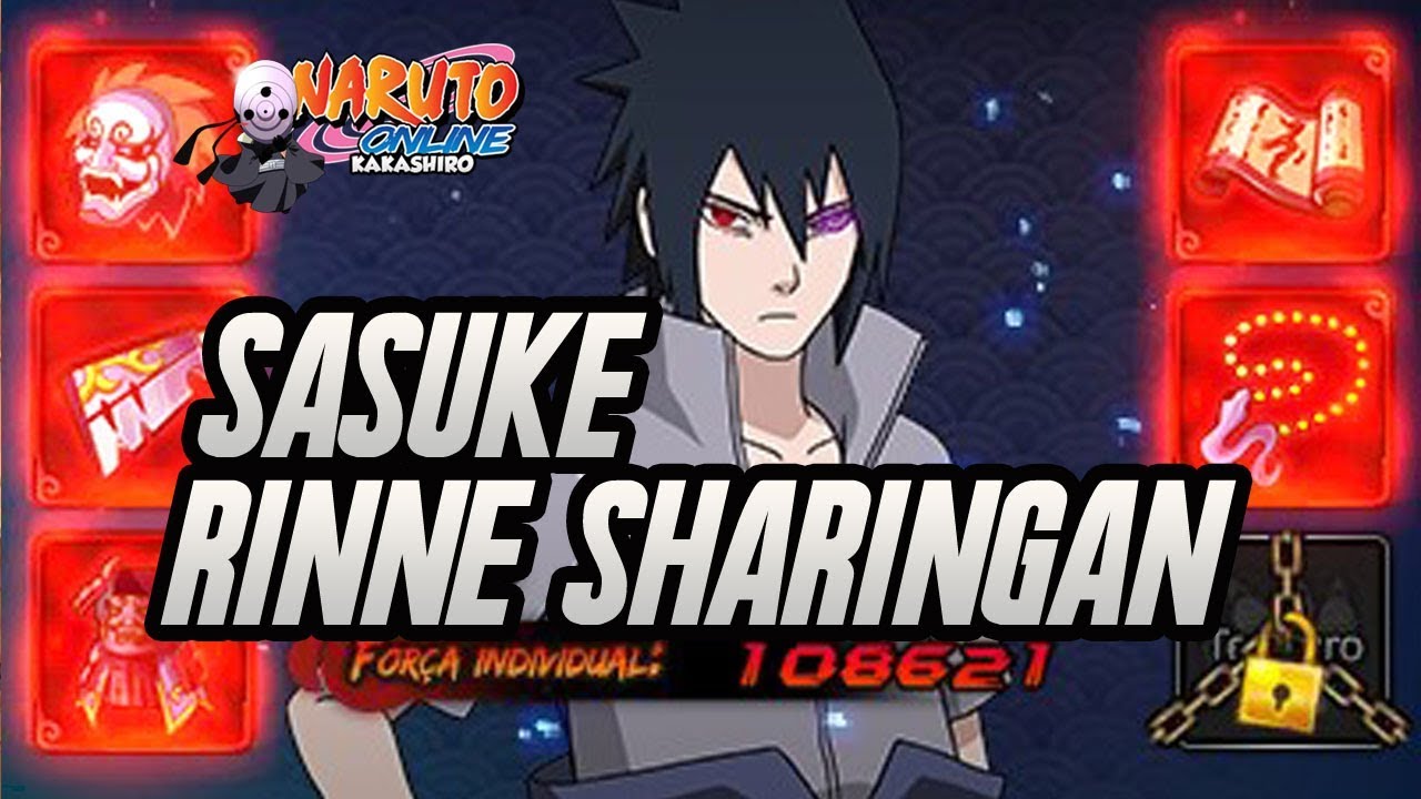 Training Grounds Sasuke Rinne Sharingan Full Buff Naruto Online