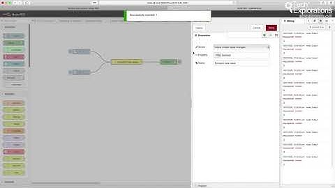 05.170 (Node-RED project) The "RBE" (Report by Exception) node