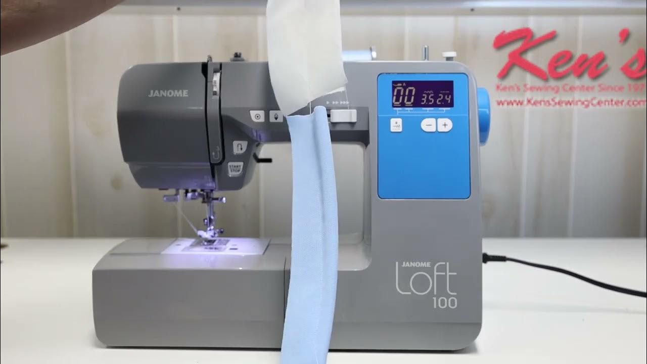 Janome Loft 100 Computerized Sewing Machine Overview YouTube