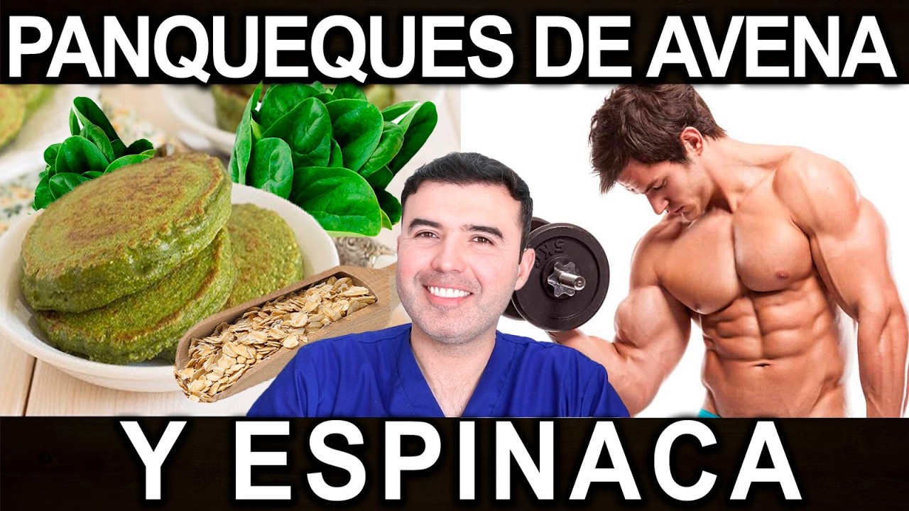 EL MEJOR DESAYUNO PARA TODOS - Panqueques De Avena Con Espinaca