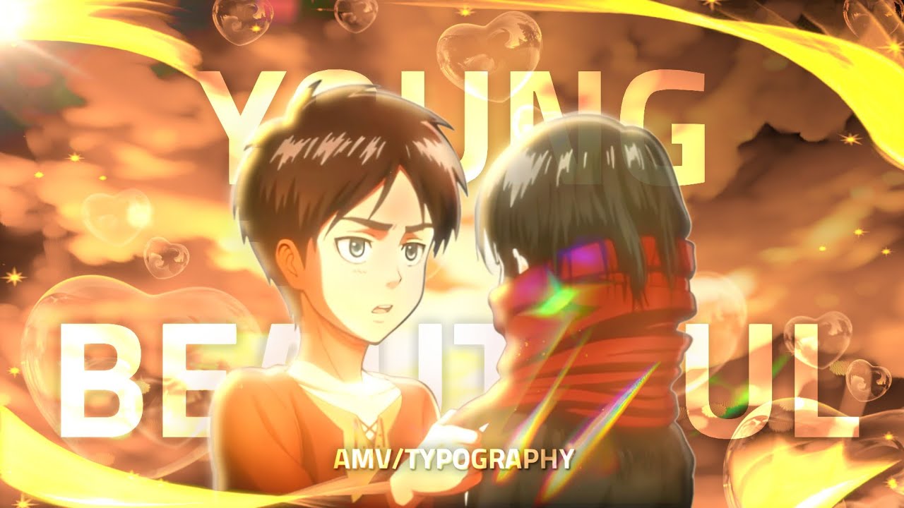 Eremika x Young and Beautiful ✨|| Typography/Amv || Attack on Titan ||4k!!
