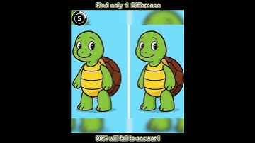 Find only one Difference | 99% will fail to Answer this # #brain #challenge #brainteaser #puzzleart